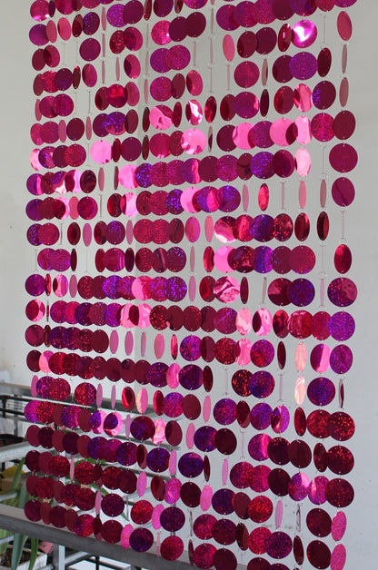 Festival Party supplies PVC sequins Curtain Interior Decorative curtains DIY Wedding supplies