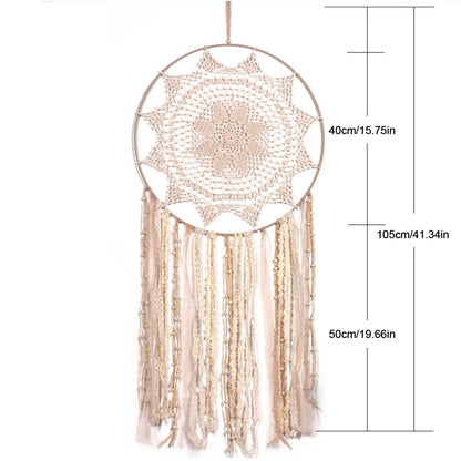 Big Dream Catcher For Wedding, Tree Of Life Wind Chimes.