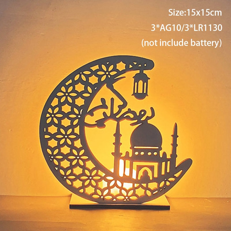 Muslim Home Decoration, Candle Led Lights For Home