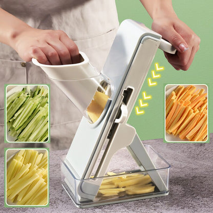 Multifunction Vegetable Cutter Meat Potato Slicer Carrot Grater Kitchen Accessories Gadgets Steel Blade Kitchen Aid Tool