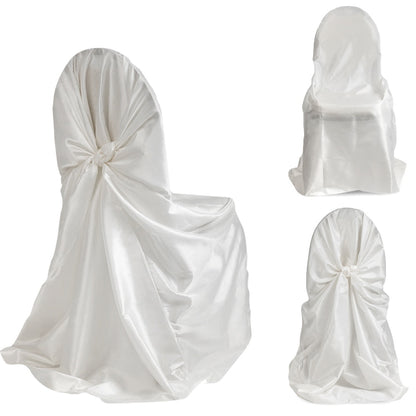 Satin Chair Covers, Wedding Party Decoration.