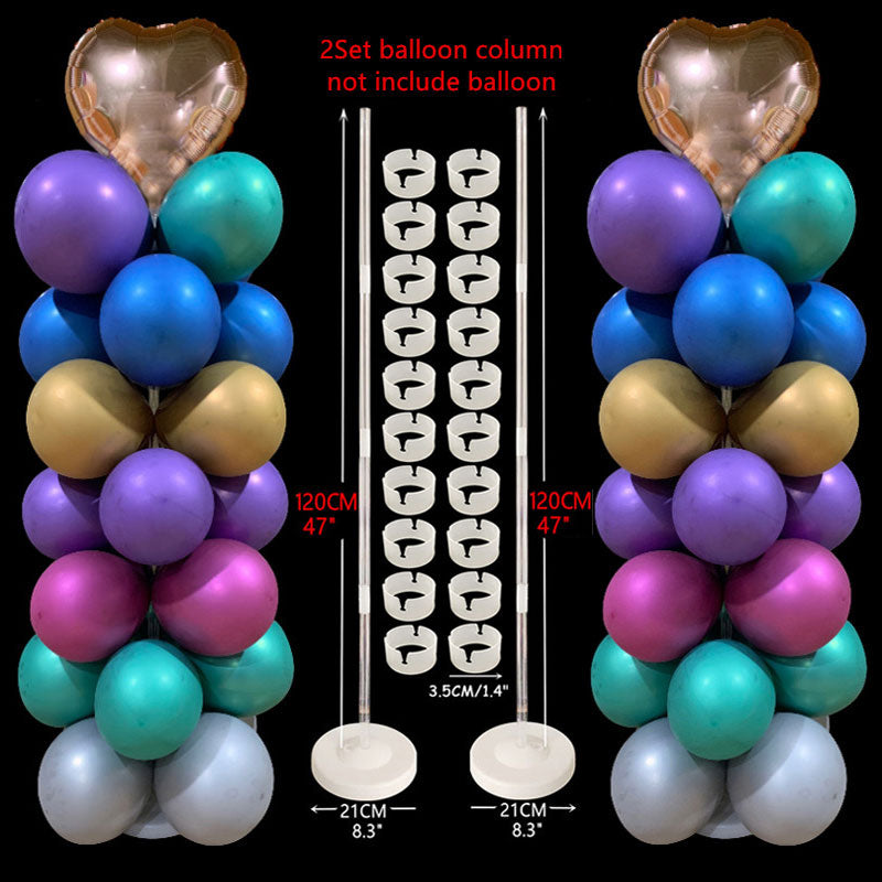 Birthday Balloon For Birthday Parties, Tubes Column, Birthday Party Supplies