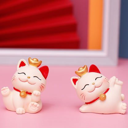 Waving Cat Home Decor, Cat Sculpture For Decoration.