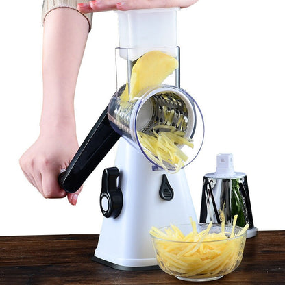 Manual Rotary Cheese Grater for Vegetable Cutter Potato Slicer Mandoline Multifunctional Vegetable Chopper Kitchen Accessories