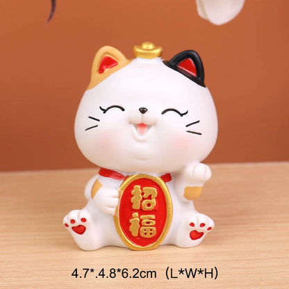 Waving Cat Home Decor, Cat Sculpture For Decoration.