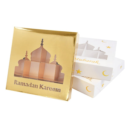 Eid Mubarak Gift Box Chocolate Candy Packaging Box.