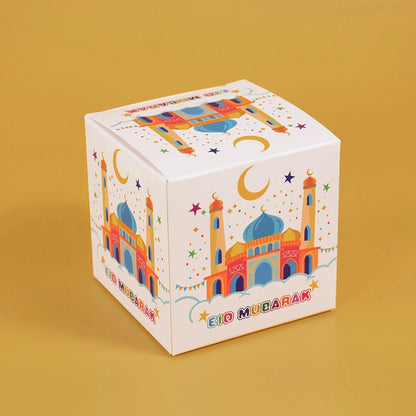 Muslim Candy Gift Box, Islamic Festival Party Supplies.