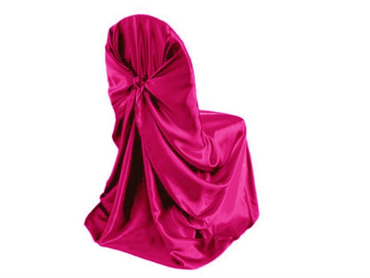 Satin Chair Covers, Wedding Party Decoration.