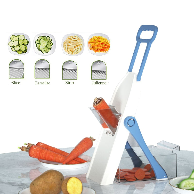 Adjustable Thickness Potato Slicer Chopper French Fries