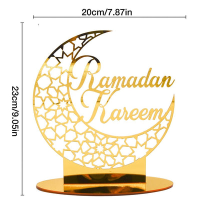 Eid Tabletop Ornaments, Islamic Home Decoration.