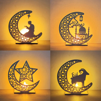 Muslim Home Decoration, Candle Led Lights For Home