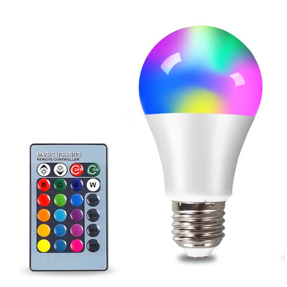 Remote Control Led Bulb, Smart Led RGBW Lamp Home Decor