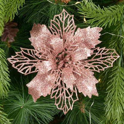 Artifical Christmas Flowers, Christmas Tree Decorations for Home.