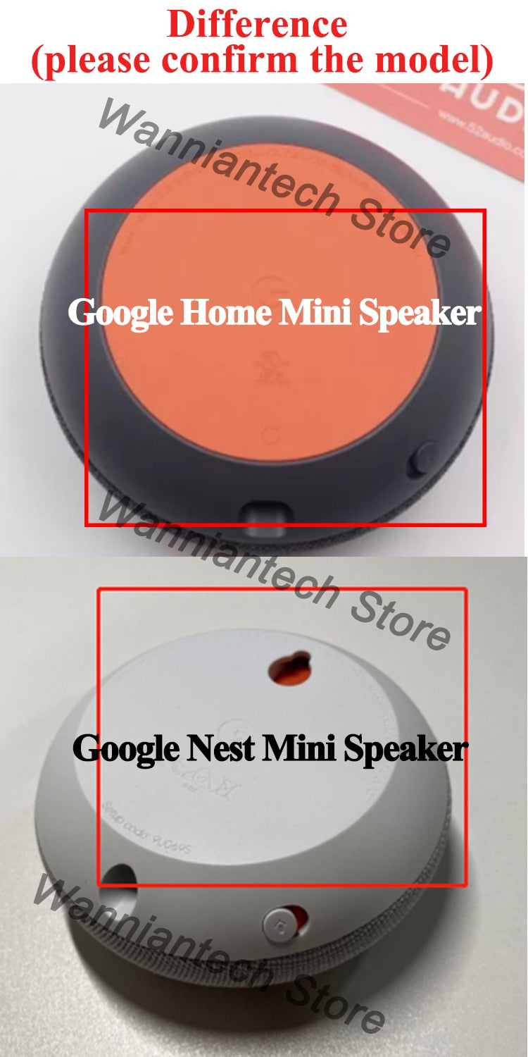 Outlet Wall Mount Holder for Google Home Mini (1st Gen) Google Nest Mini (2st Gen) Cord Management for Google Mini Smart Speaker