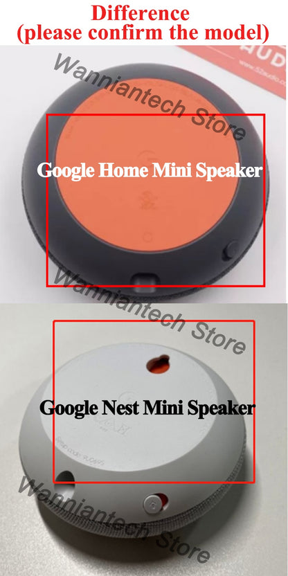 Outlet Wall Mount Holder for Google Home Mini (1st Gen) Google Nest Mini (2st Gen) Cord Management for Google Mini Smart Speaker