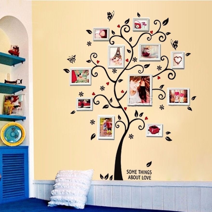 Removable Photo Tree, Wall Stickers, Mural Art Home Decor