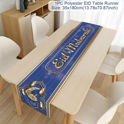 Islamic Tablecloth, Eid Decoration For Home, Muslim Party Supplies.