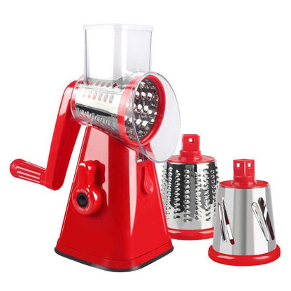 Manual Rotary Cheese Grater for Vegetable Cutter Potato Slicer Mandoline Multifunctional Vegetable Chopper Kitchen Accessories