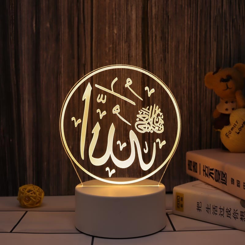 Kids Night Light 3D LED Night Lamp Creative Table Bedside Lamp Romantic Heart Bear Light Kids Gril Home Decor Christmas Gift