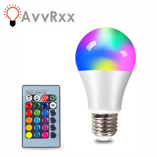 Remote Control Led Bulb, Smart Led RGBW Lamp Home Decor