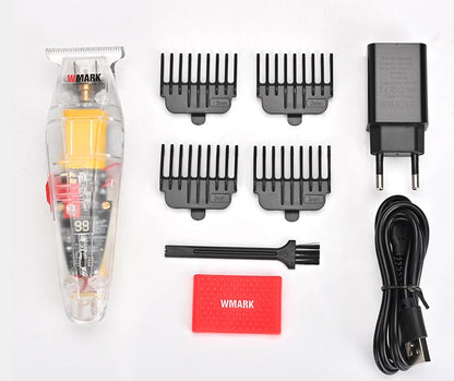 Digital Transparent Style, Professional Rechargeable Clipper.