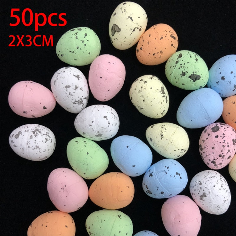 DIY Easter Egg Pendant, Children Plastic Party Toy Decoration.