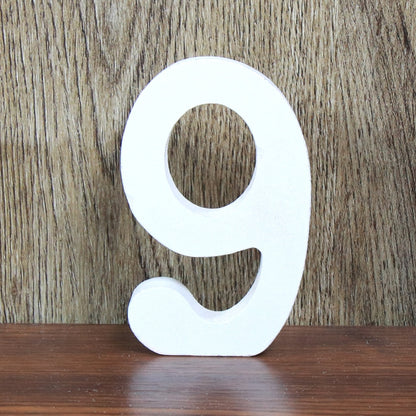 White Wooden Letters Home Decor, Wedding Decoration.