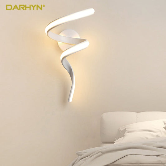 Modern Minimalist LED Wall Lamp Home Indoor Decor wall Sconce For Living Room Bedroom Bedside Lustres Backgroud Light Decoration