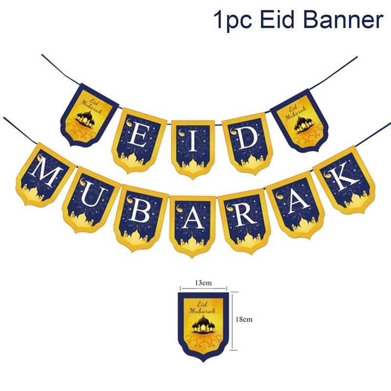 Eid Background Eid Mubarak Ramadan Kareem Backdrop Islam Muslim Party Supplies 2023 Ramadan Decoration For Home Eid Al-fitr Gift