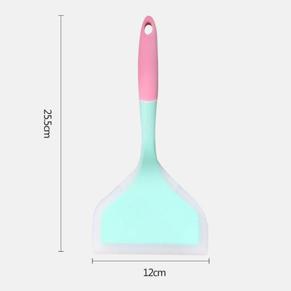 Pro Home Cooking Utensils Silicone Spatulas Beef Meat Egg Kitchen Scraper Wide Pizza Shovel Non-stick Turners Food Lifters