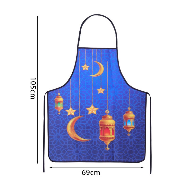 Islamic Kitchen Apronsm Muslim Eid Decor, Home Party Supplies.