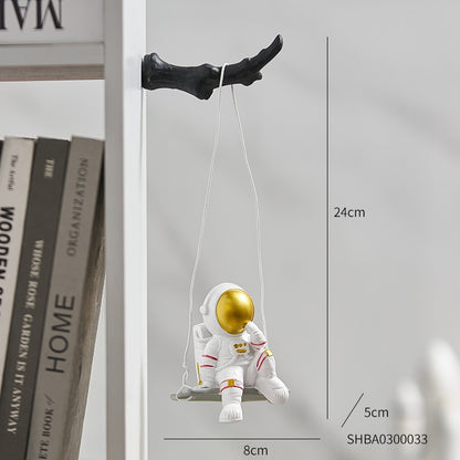 Modern Astronaut Statue Wall Decoration - Home at First Site