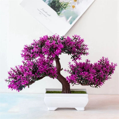 Artificial Plants Bonsai Tree Pot, Potted Ornaments For Home Decor