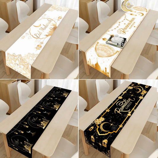 Islamic Tablecloth, Eid Decoration For Home, Muslim Party Supplies.