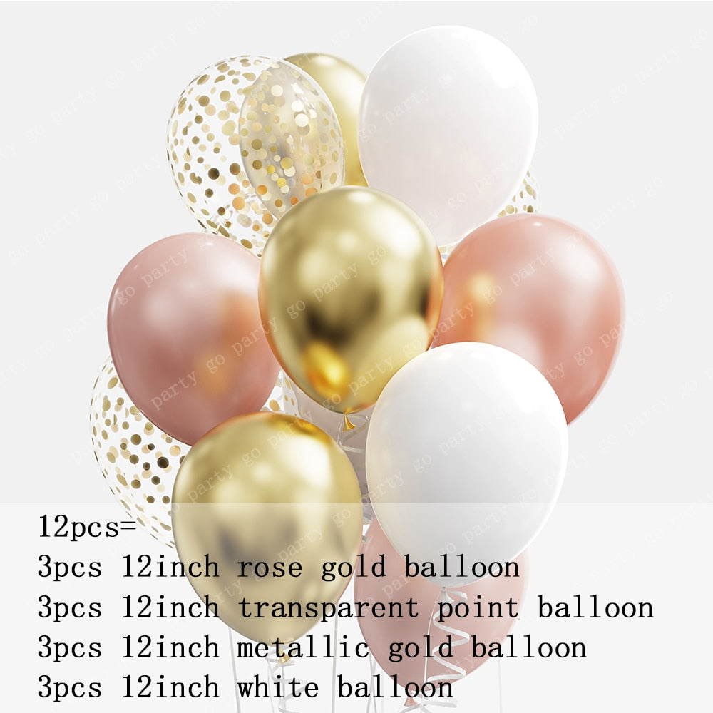 Latex Balloons Graduation Party Decorations, Baby Shower Home Supplies