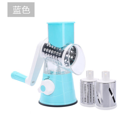 Manual Vegetable Cutter Slicer Kitchen Roller Gadgets Tool Fruit Vegetable Chopper Round Slicer Graters Potato Carrot Shredder