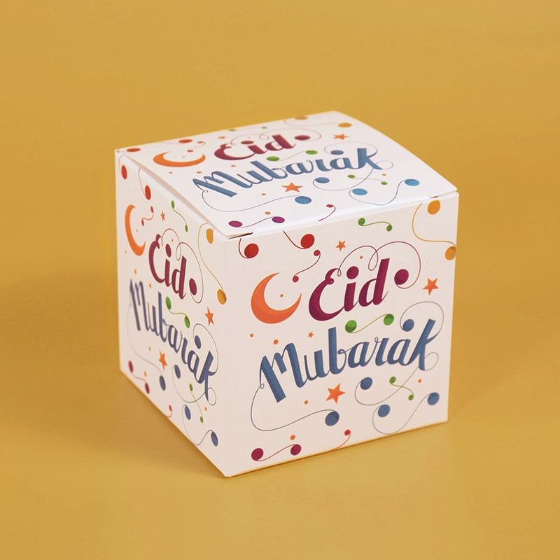 Muslim Candy Gift Box, Islamic Festival Party Supplies.