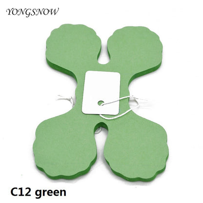 Four Leaf Clover Paper Garlands, Wedding Party Decoration.