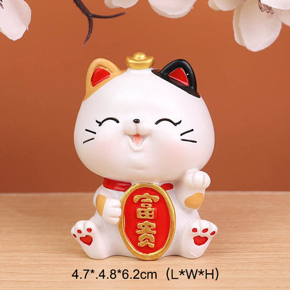 Waving Cat Home Decor, Cat Sculpture For Decoration.