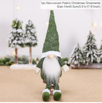 Gnome Christmas Faceless Doll Merry Christmas Decorations For Home Cristmas Ornament Xmas Navidad Natal New Year 2023