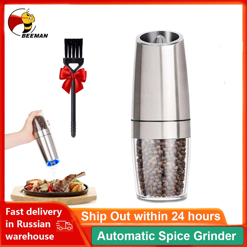 Electric Pepper Grinder, Salt and Pepper Spicer, Mill kitchen accessories