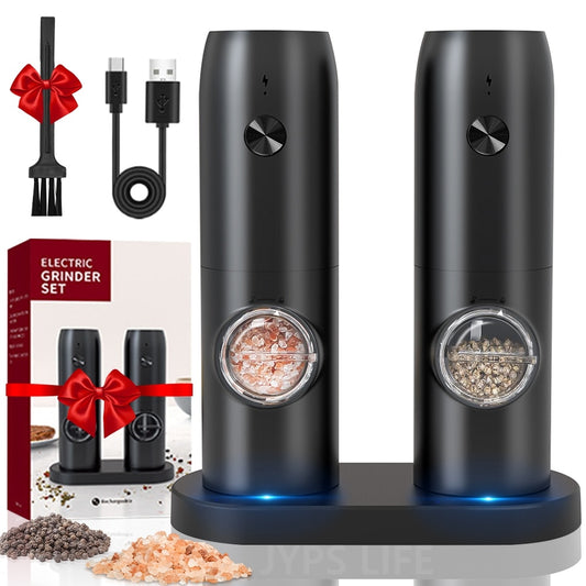 Automatic Pepper Grinder, USB Rechargeable Kitchen Tool