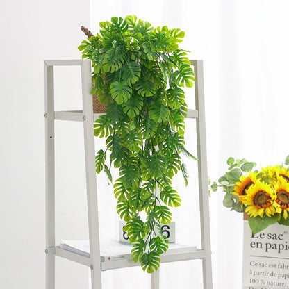 Artificial Plant Persian Fern Leaves, Wall Hanging Balcony Decoration