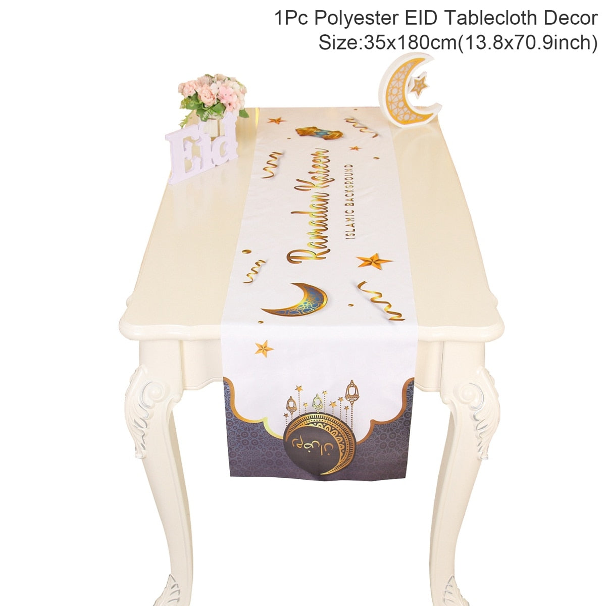 Islamic Tablecloth, Eid Decoration For Home, Muslim Party Supplies.