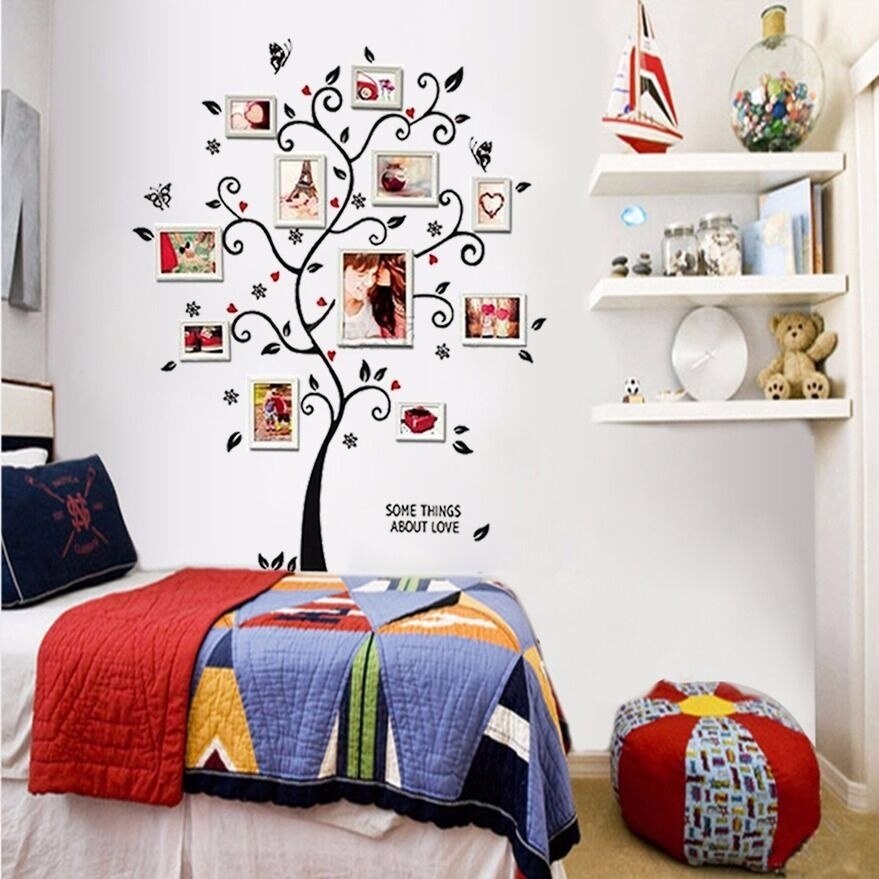 Removable Photo Tree, Wall Stickers, Mural Art Home Decor