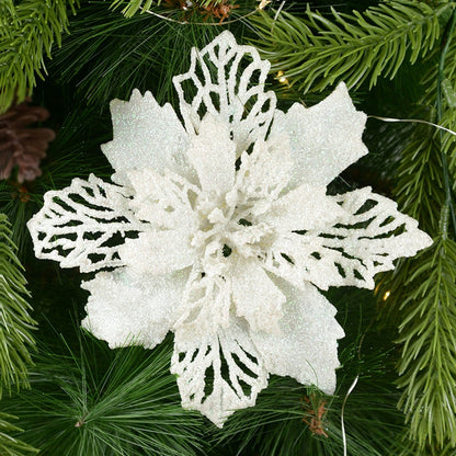 Artifical Christmas Flowers, Christmas Tree Decorations for Home.