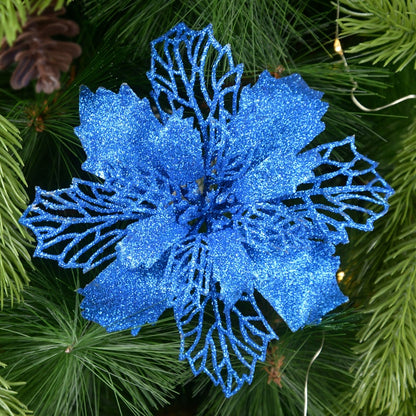 Artifical Christmas Flowers, Christmas Tree Decorations for Home.