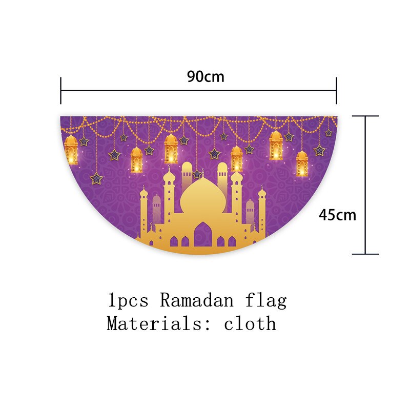 Eid Ramadan Decoration 2023 Eid Mubarak Banners for Home Businesses Mosques Iftar Party Banner for Ramadan Home Party Supplies