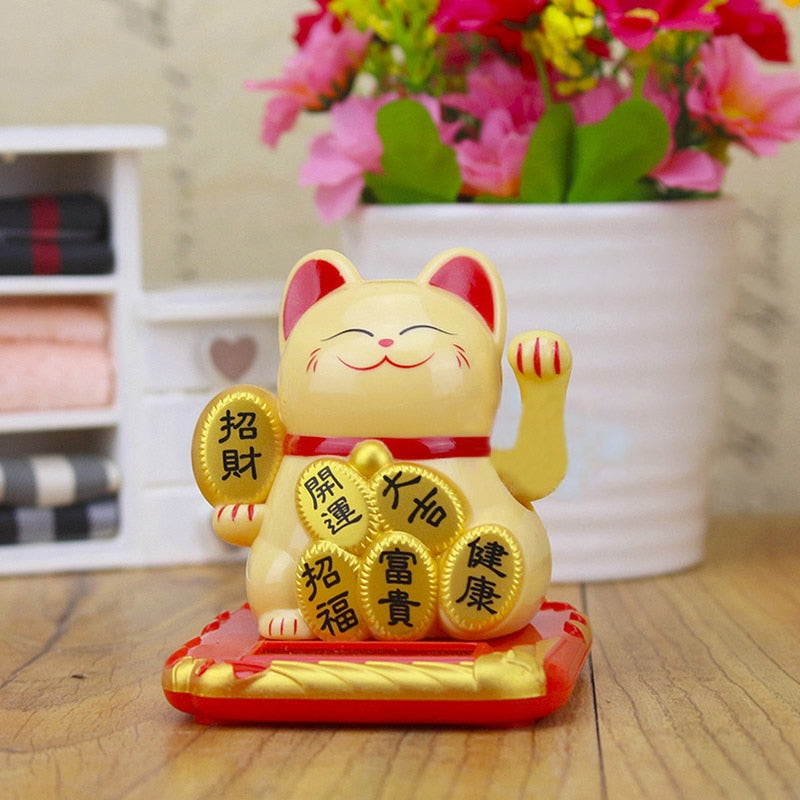 Waving Cat Home Decor, Cat Sculpture For Decoration.