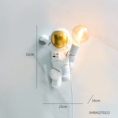 Modern Astronaut Statue Wall Decoration - Home at First Site